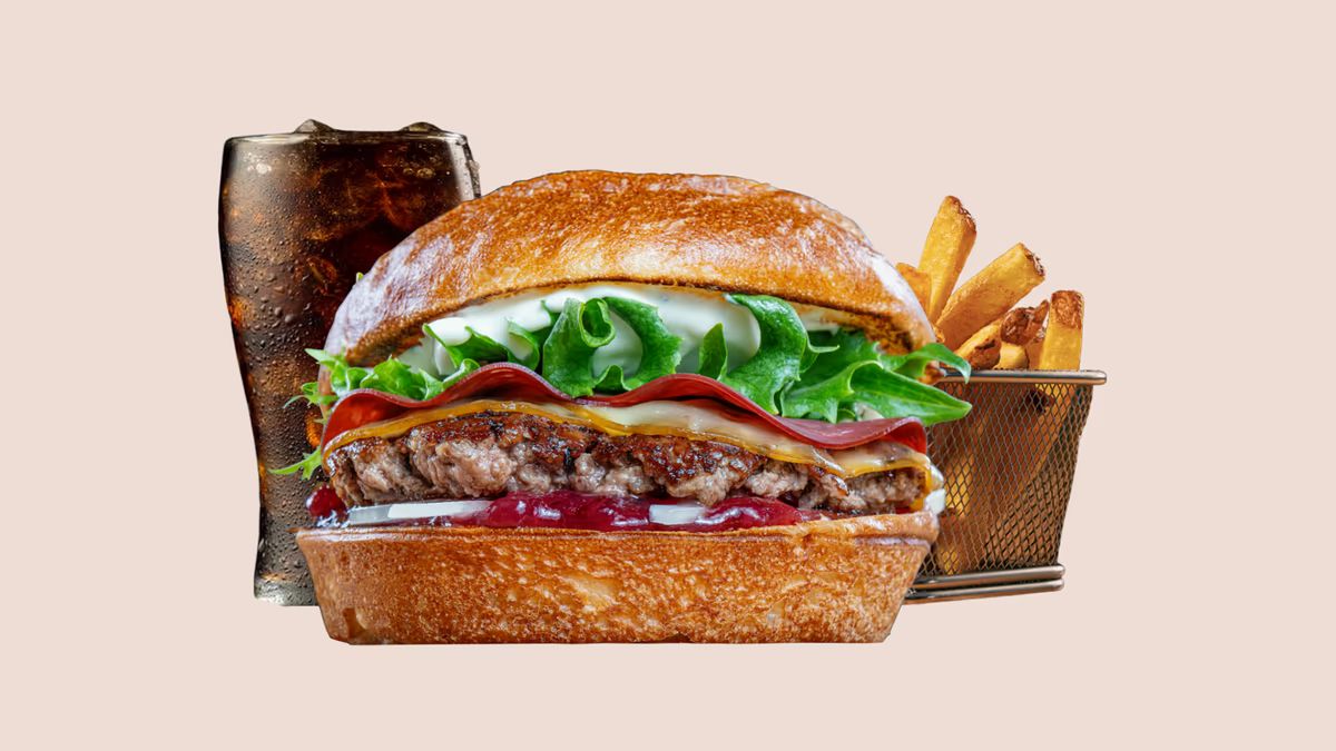 Burger of the month - Smokey Reindeer Meal