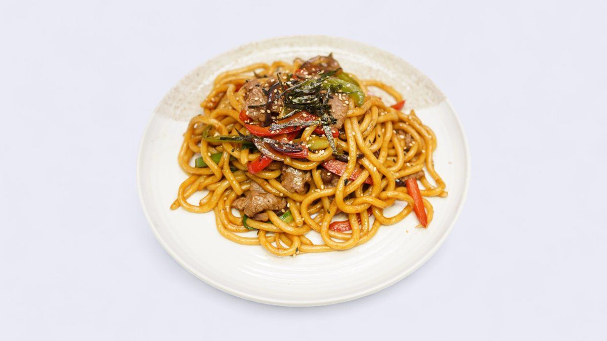 Naudanliha-udon (L, K)