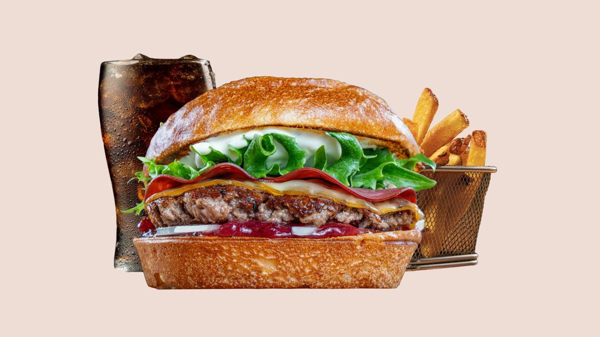 Burger of the month - Smokey Reindeer Meal