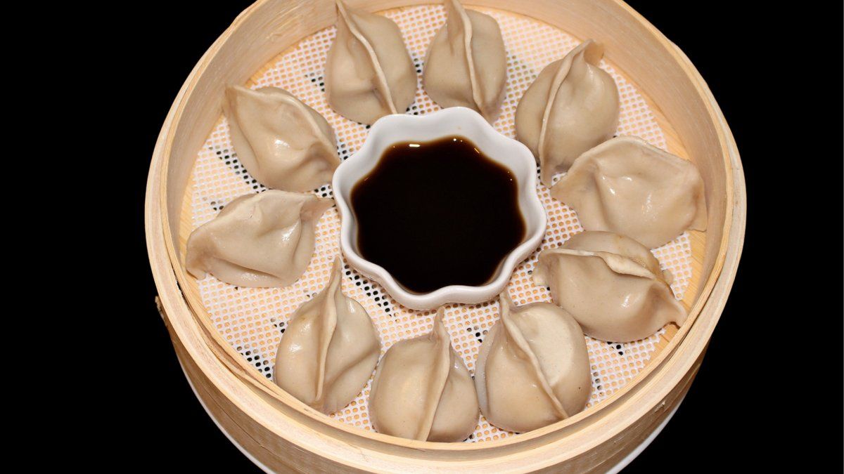 Steamed pork dumplings