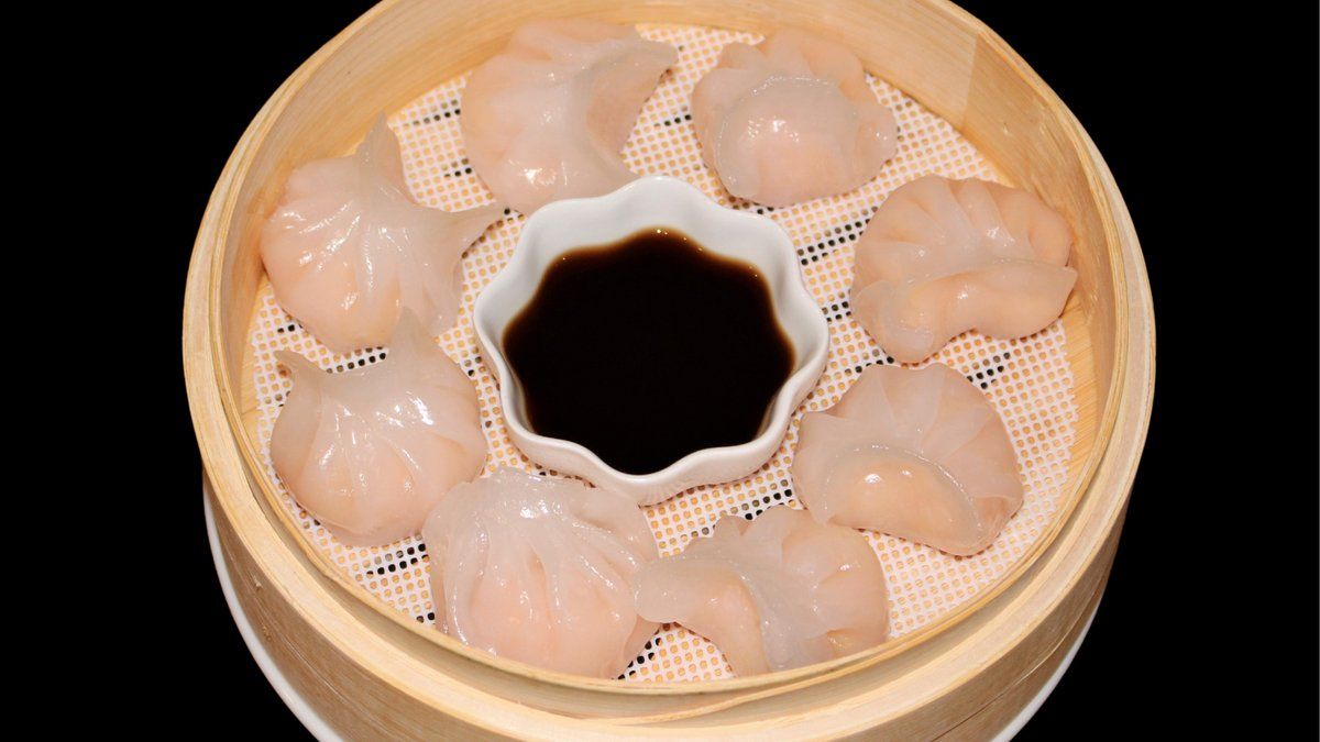 Cantonese shrimp dumplings