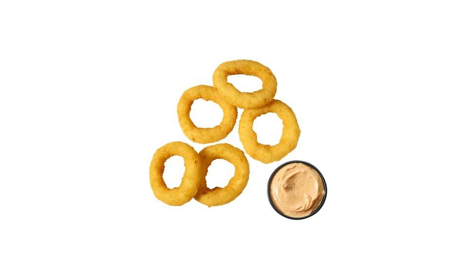 Sipulirenkaat 5 kpl + dippi