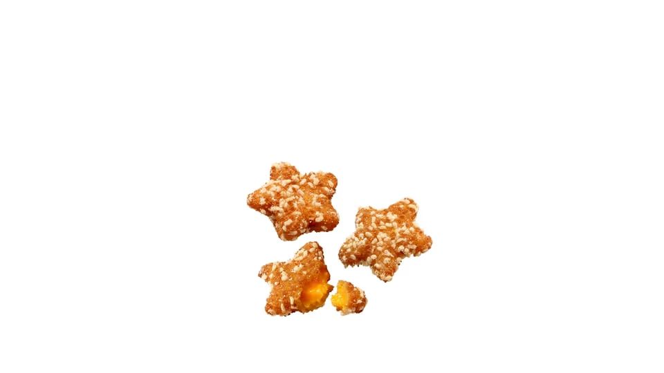 3 kpl Cheddartähdet