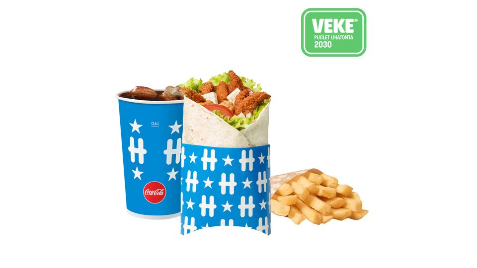 VEKE®-soijatortilla-ateria