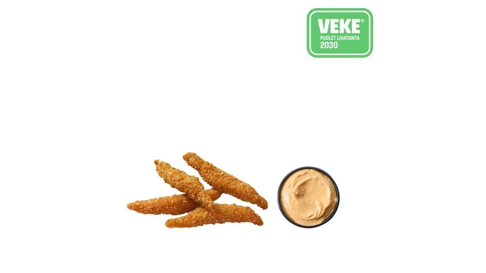 VEKE®-soijatikut 4 kpl + dippi