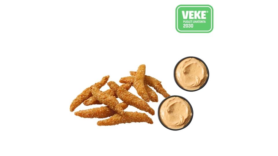 VEKE®-soijatikut 9 kpl + 2 dippiä
