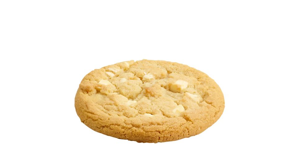 Valkosuklaacookie