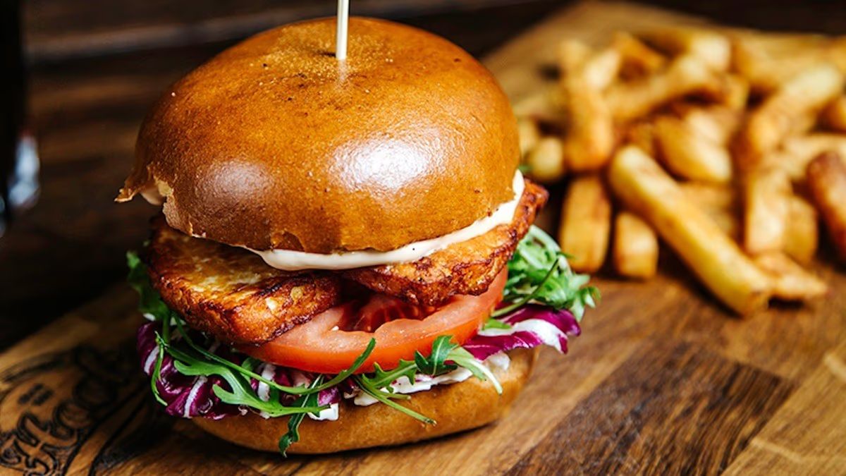 Halloumi Burger