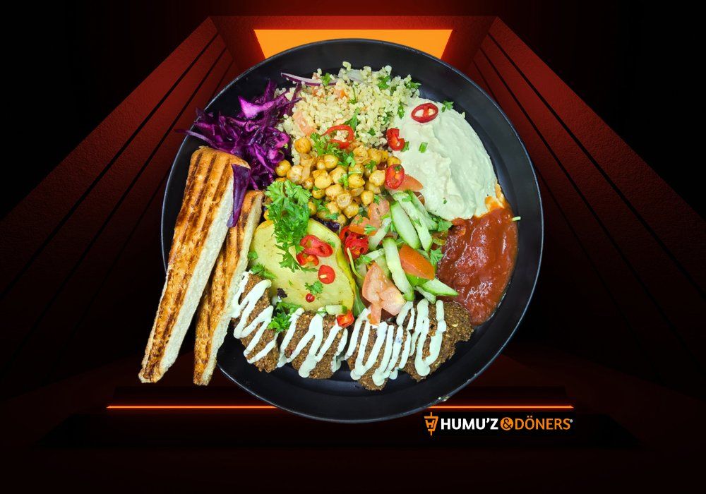 Humu'z Vegan Mezze Bowl (V, (G))
