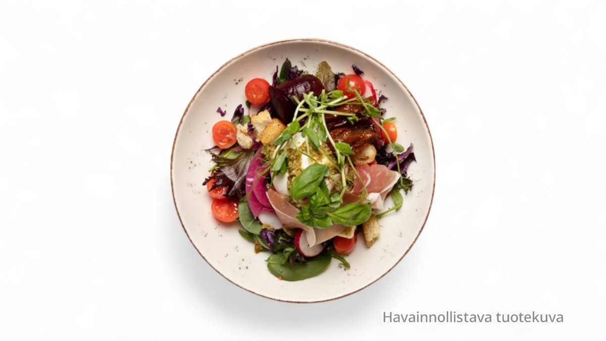 Insalata parma e burrata