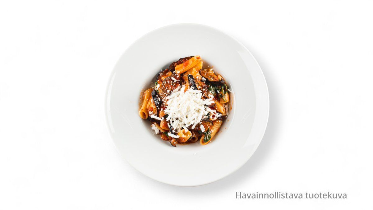 Pasta alla norma (myös vegaaninen)