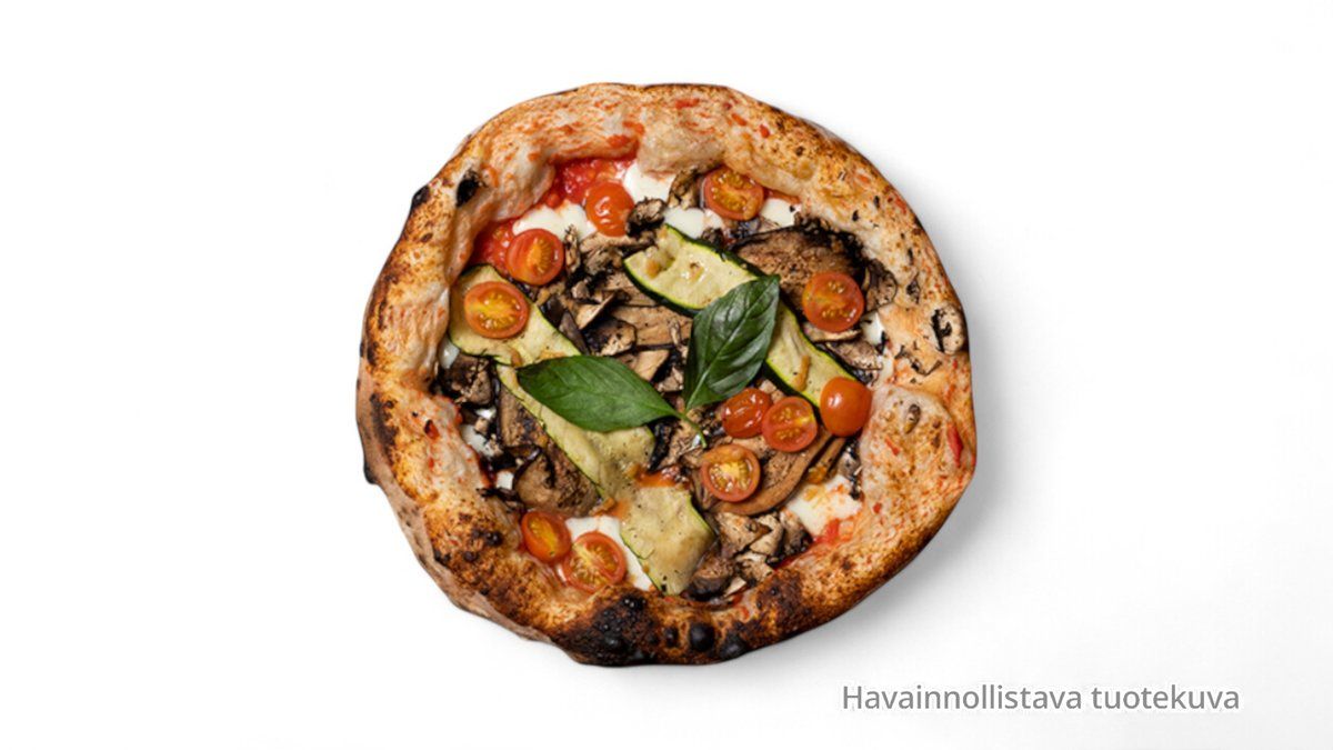 Pizza ortolana (myös vegaaninen)