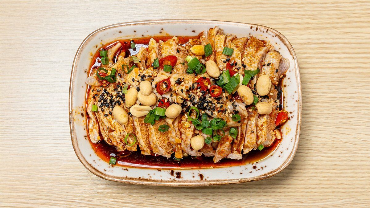 Mouth-watering spicy chicken
