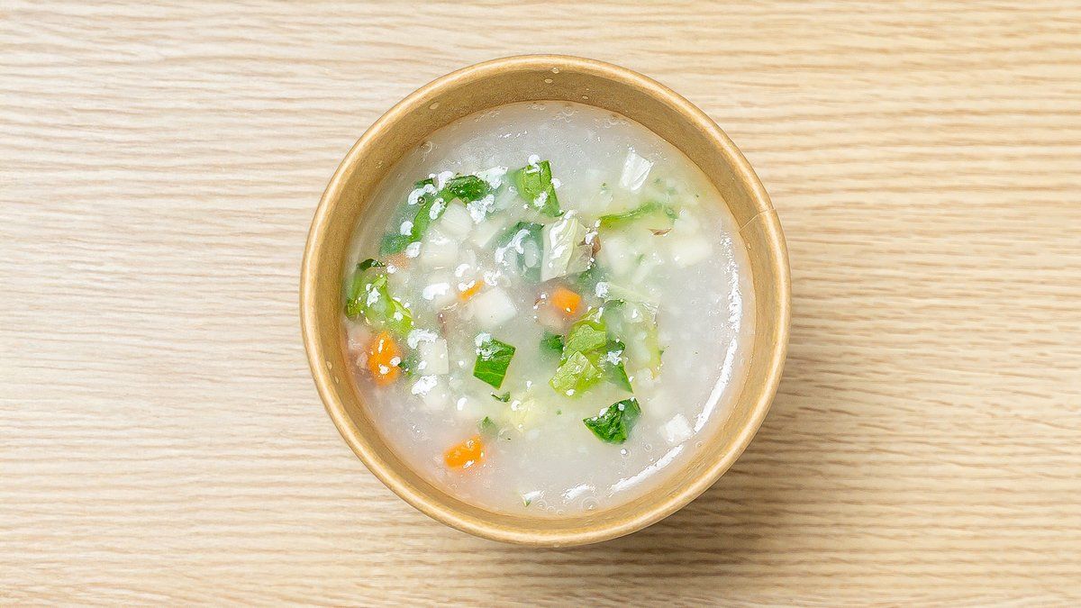 Vegetarian congee
