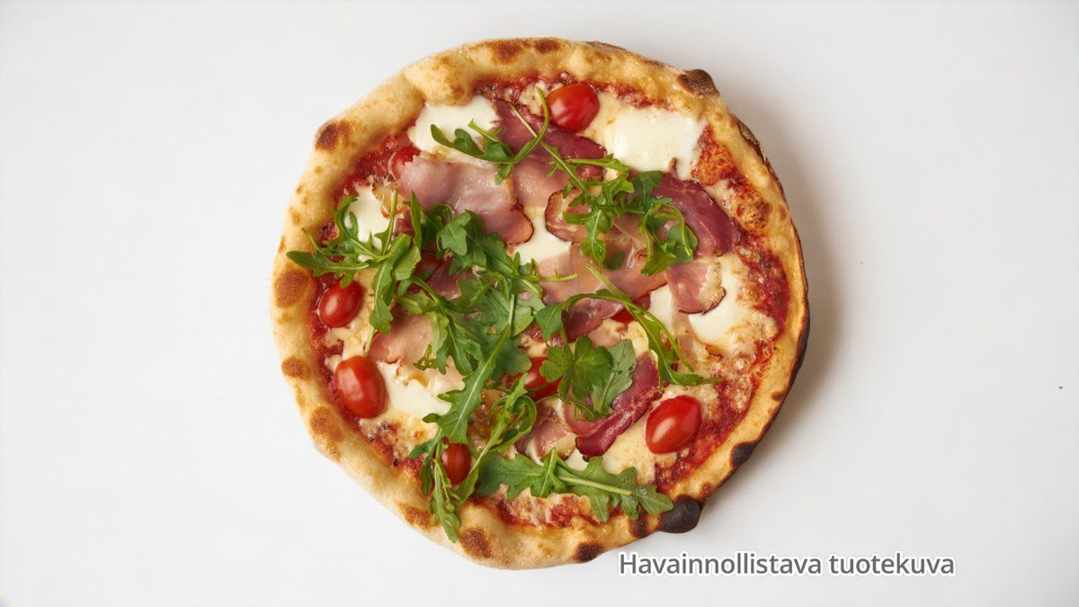 Chorizo pizza