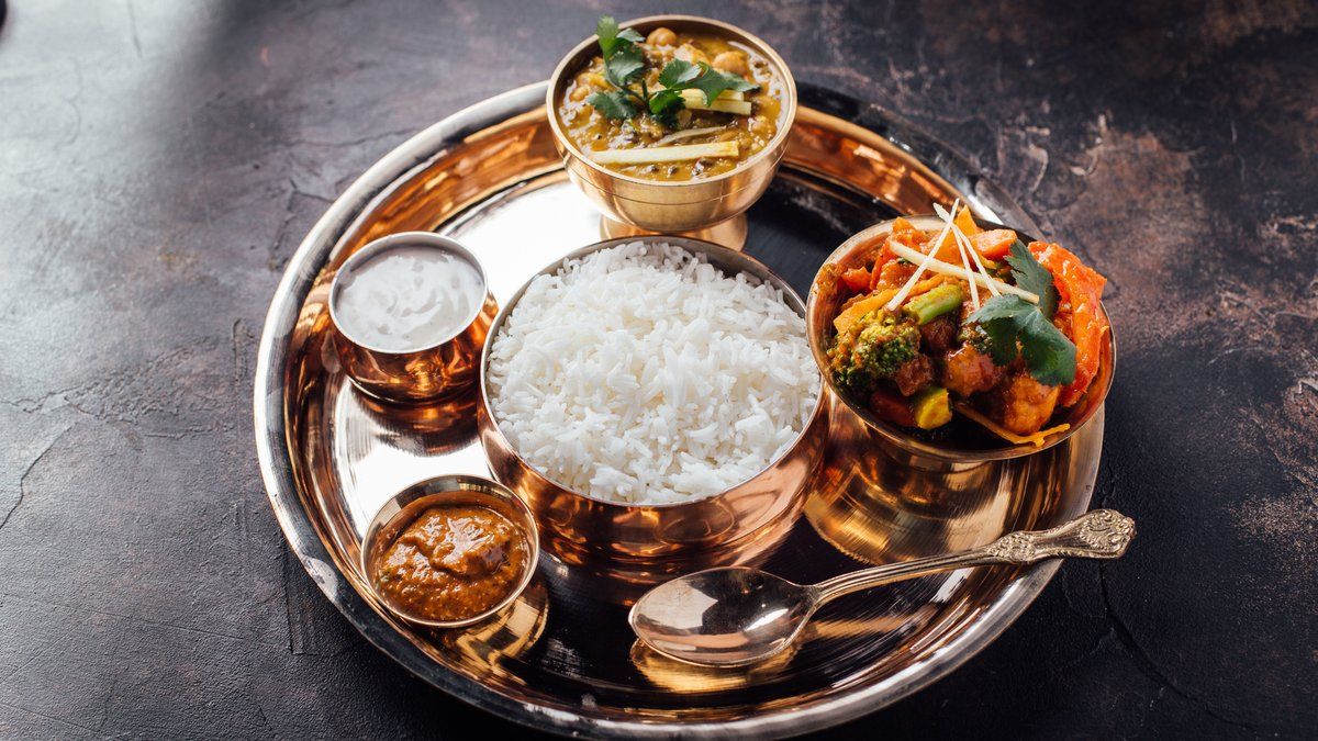 80. Vegetable Thali Set [LGP] 🌶