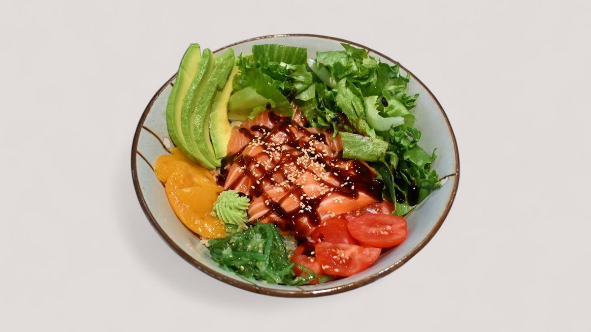 Poke Bowl Salmon (Raw)