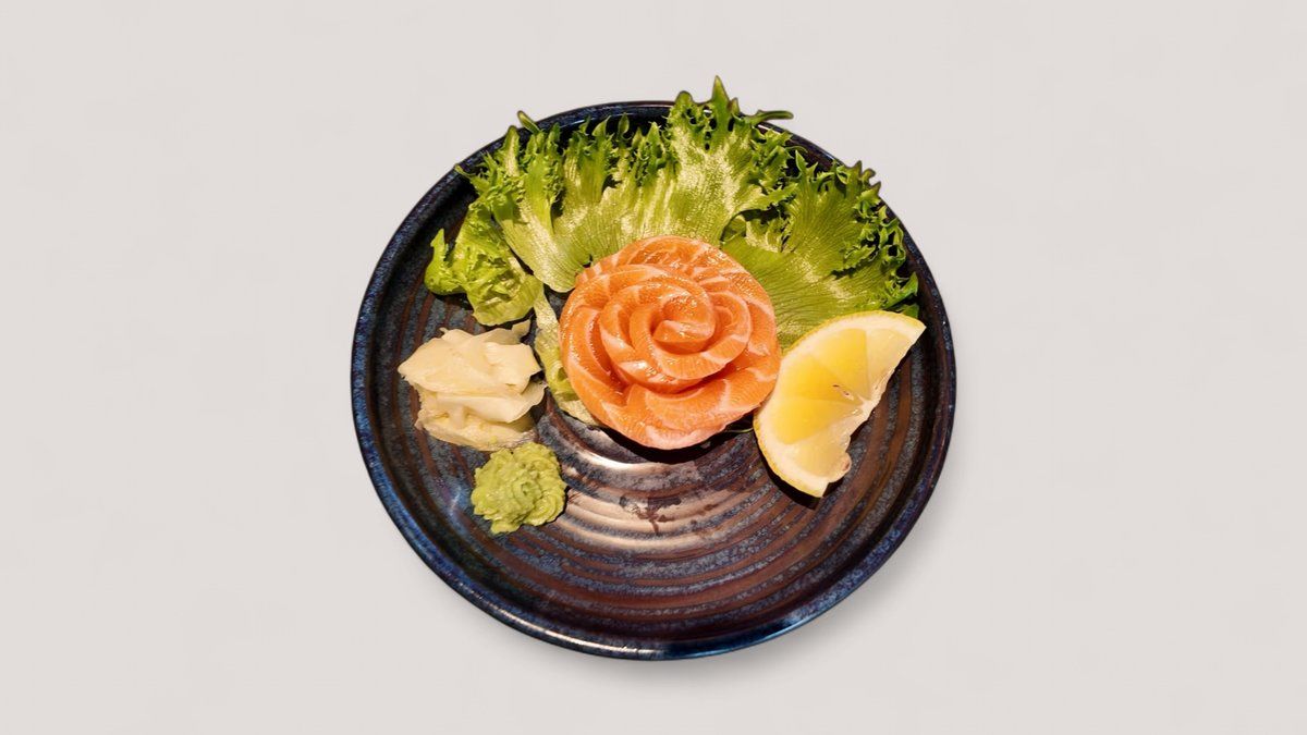 Salmon Sashimi Rose (6 pcs)