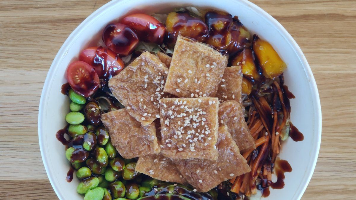 Poke Bowl inari(vegan)