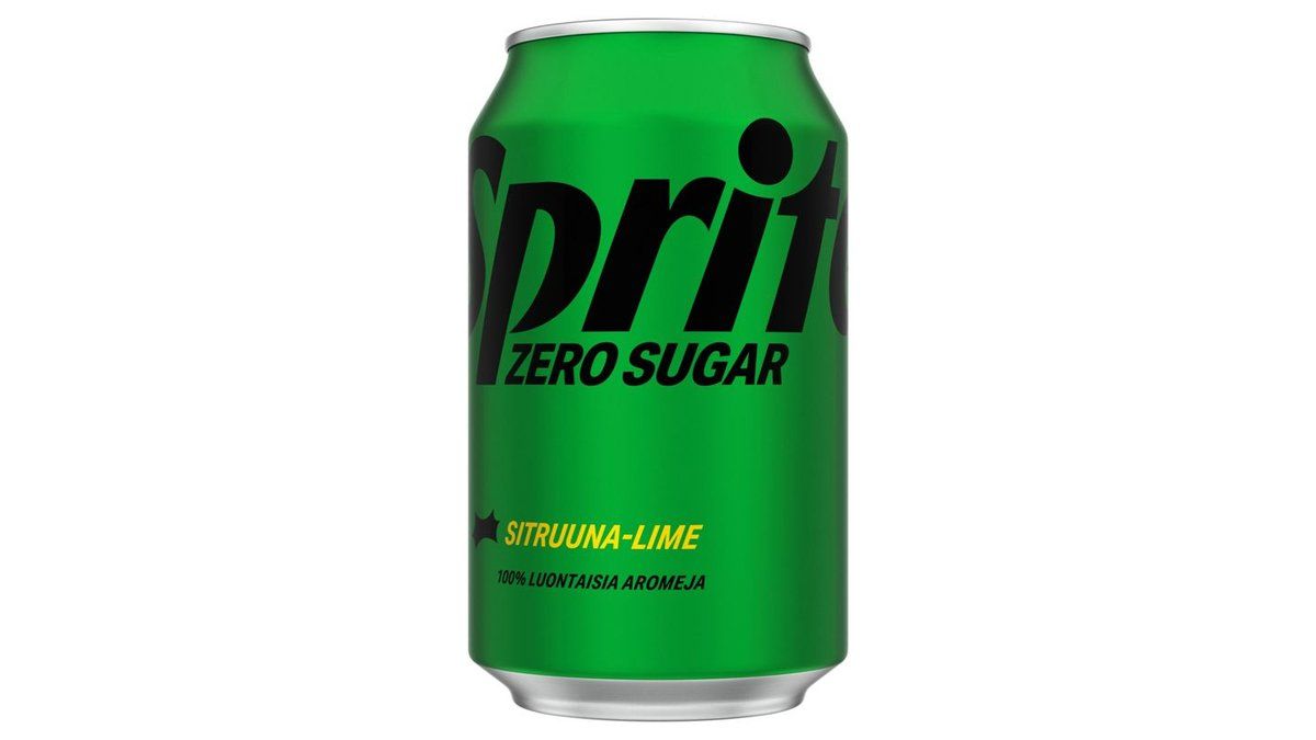 Sprite Zero Sugar virvoitusjuoma tölkki 0,33 L