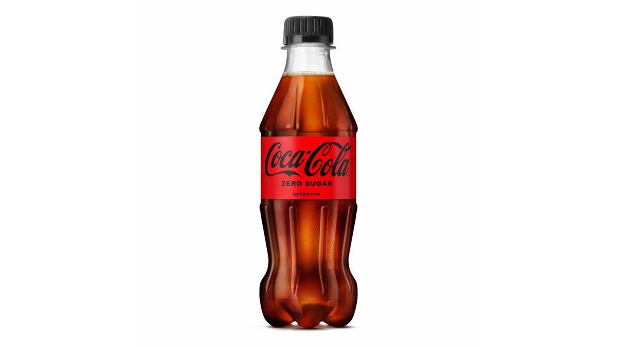 Coca-Cola Zero Sugar virvoitusjuoma muovipullo 0,33 L