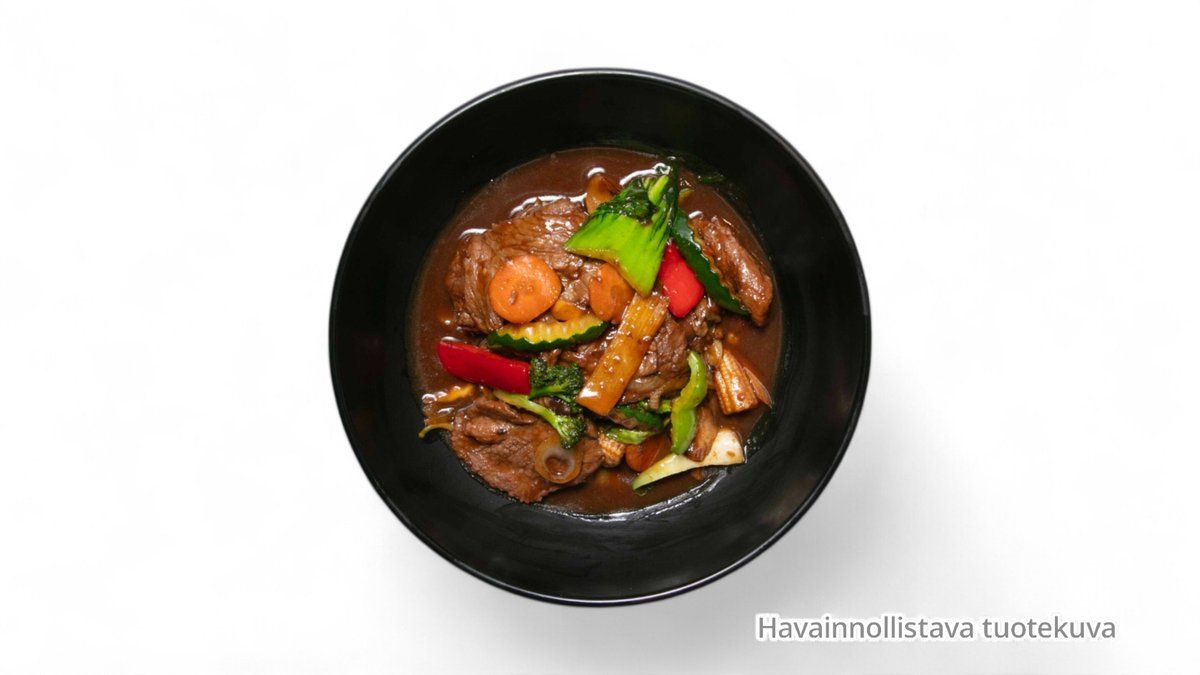 Szechuen naudanlihaa