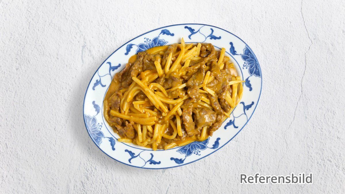 Naudanlihaa ja ananasta