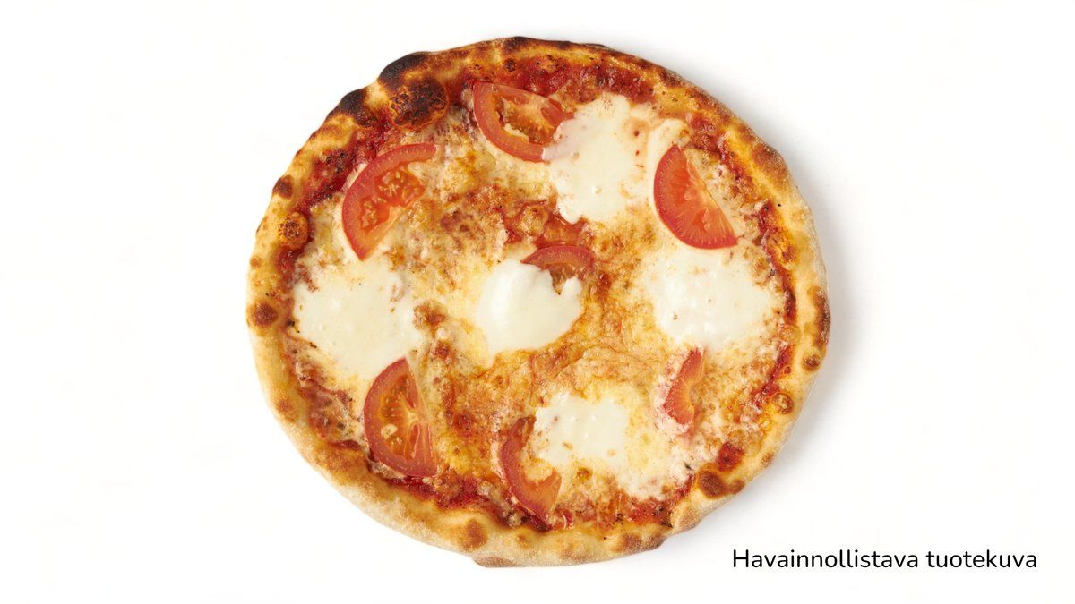 Lasten pizza 2 täytteellä