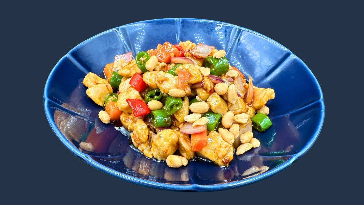 J1 Kung Pao -kana (chili / makea paprika) 宫保鸡丁