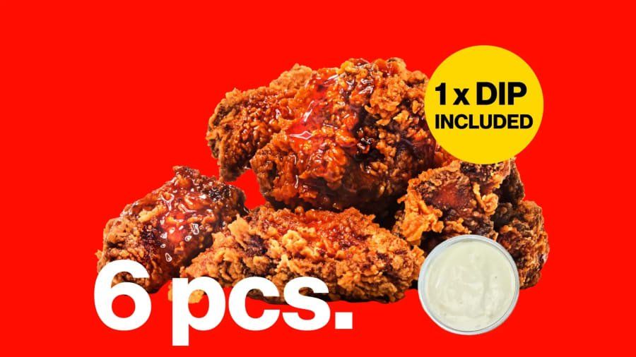 ORIGINAL.WINGS 6kpl + kot.DIP