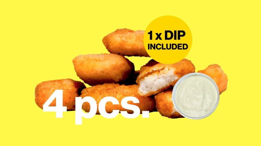 kot.NUGGETZ 4kpl + kot.DIP