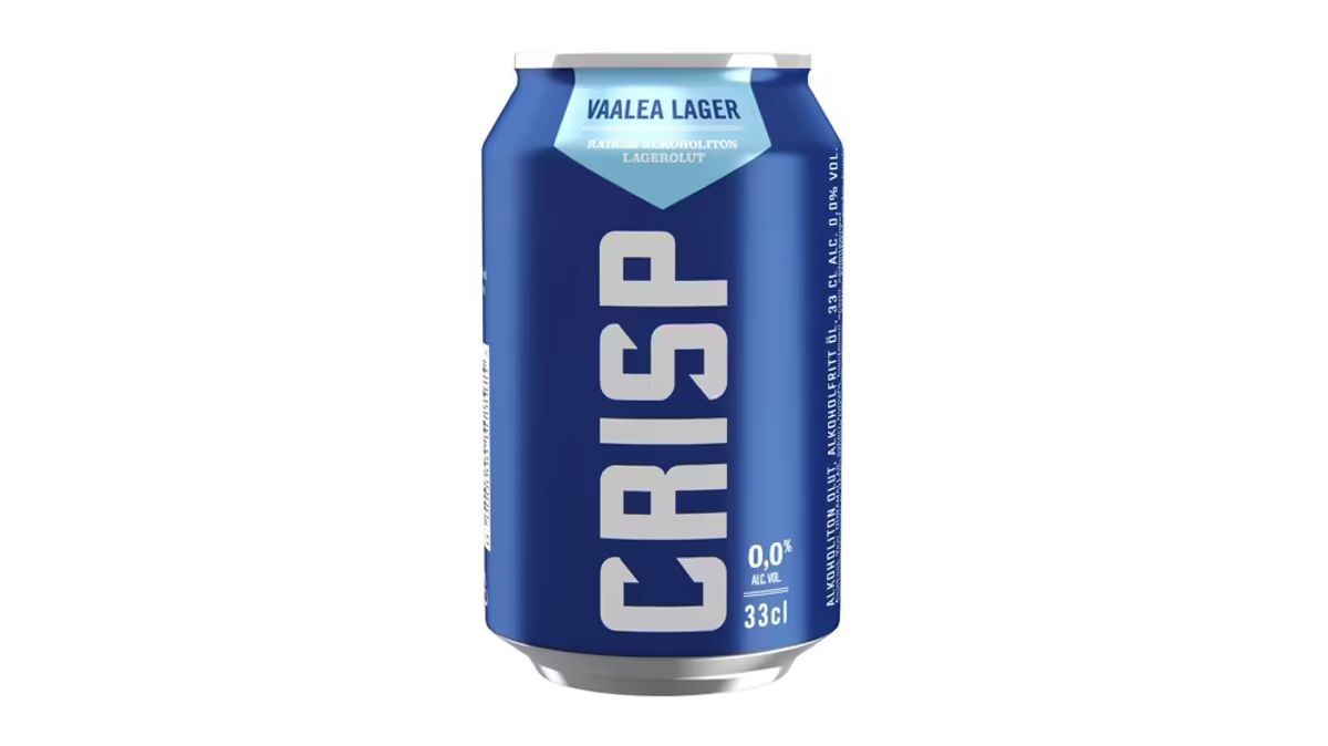 Koff Crisp alkoholiton vaalea lager olut 0 % 0,33 L