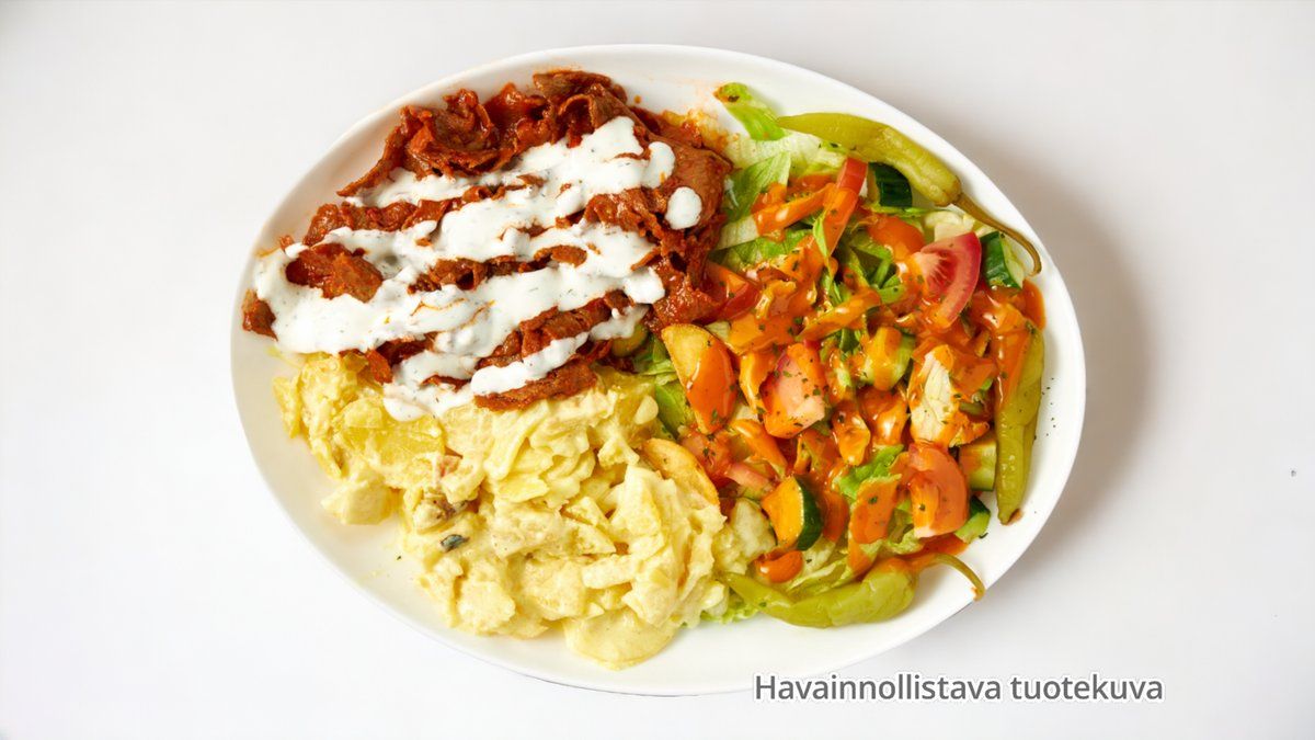 Kebabkermaperuna
