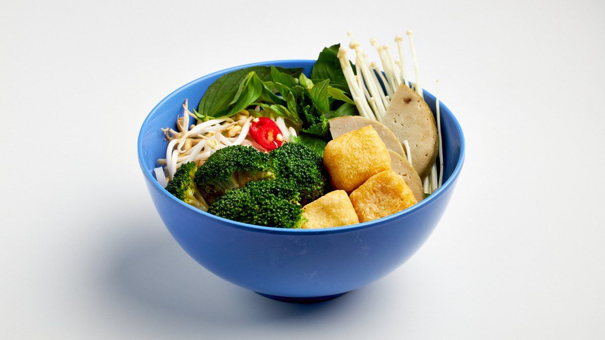 Tofu + mushrooms Pho