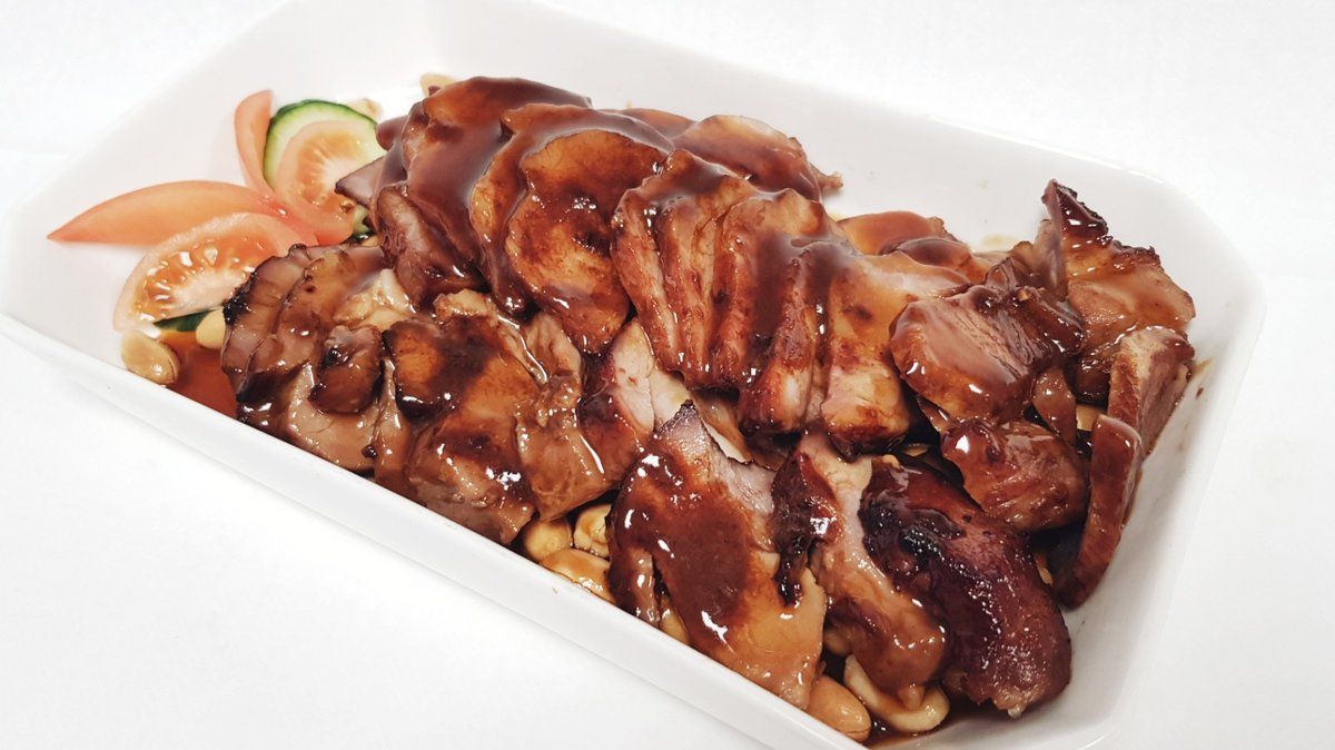 A3. Kantonilainen paahdettu porsaanniskaa - Char Siu