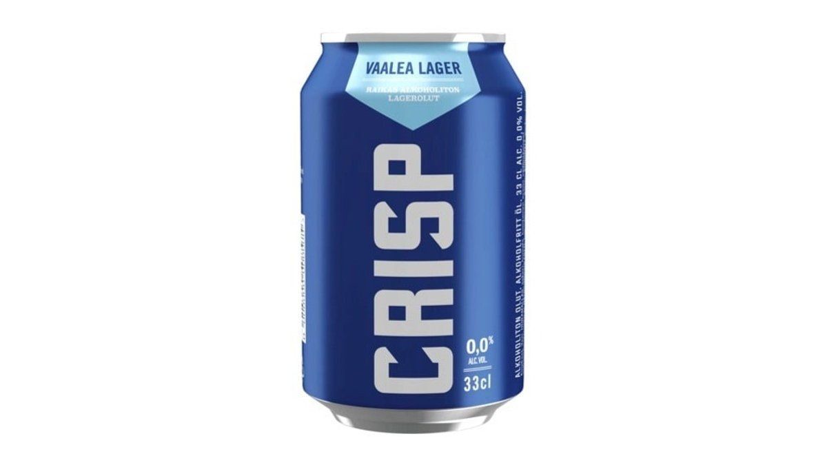 Koff Crisp alkoholiton vaalea lager olut 0 % 0,33 l