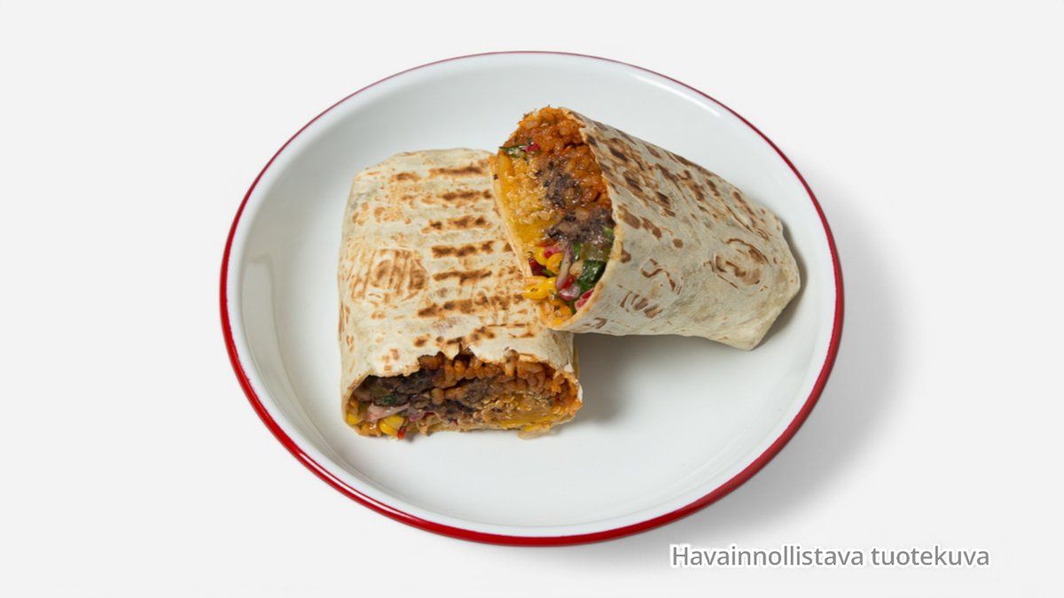 LOUNAS: Green burrito + juoma