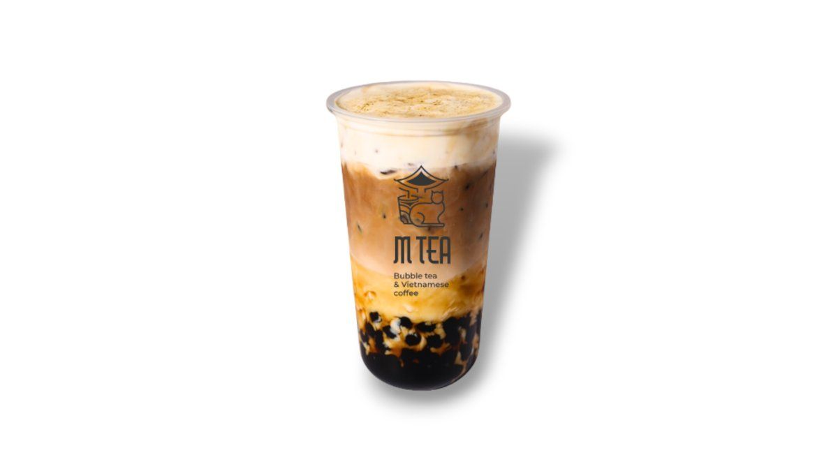 Bubble milk coffee cheese