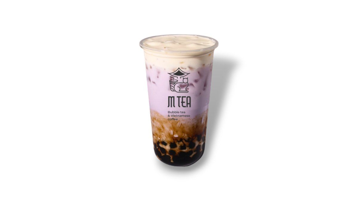 Taro milk tea salty cream