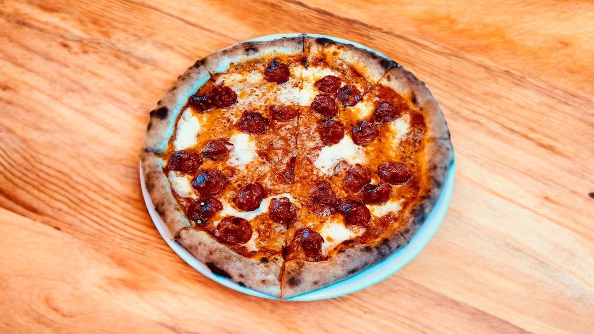 Pepperoni + Red Bull