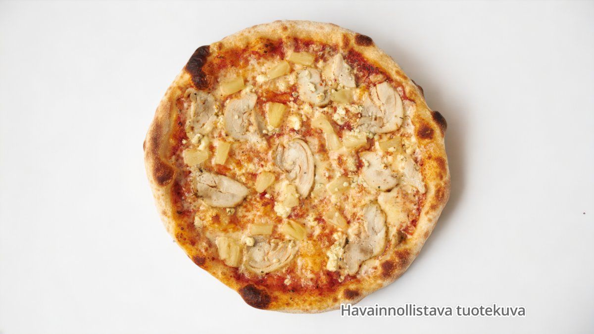 Chicken hawaii perhepizza