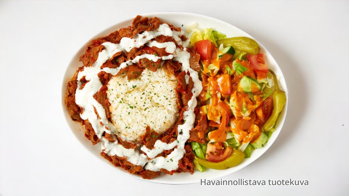 Vöner riisillä