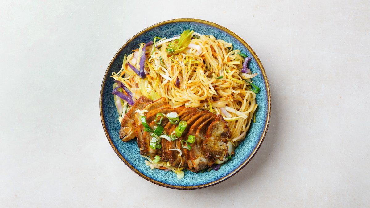 Bbq Pork Mixed Noodles