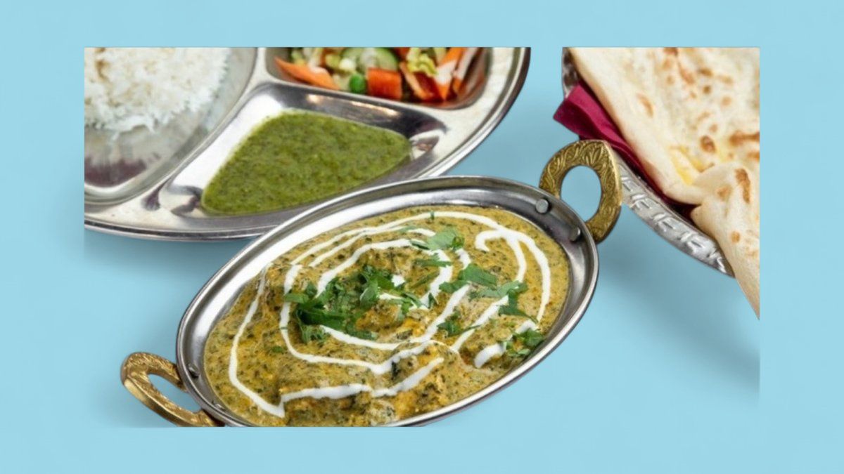 2× PALAK PANEER (Saag paneer) (G)
