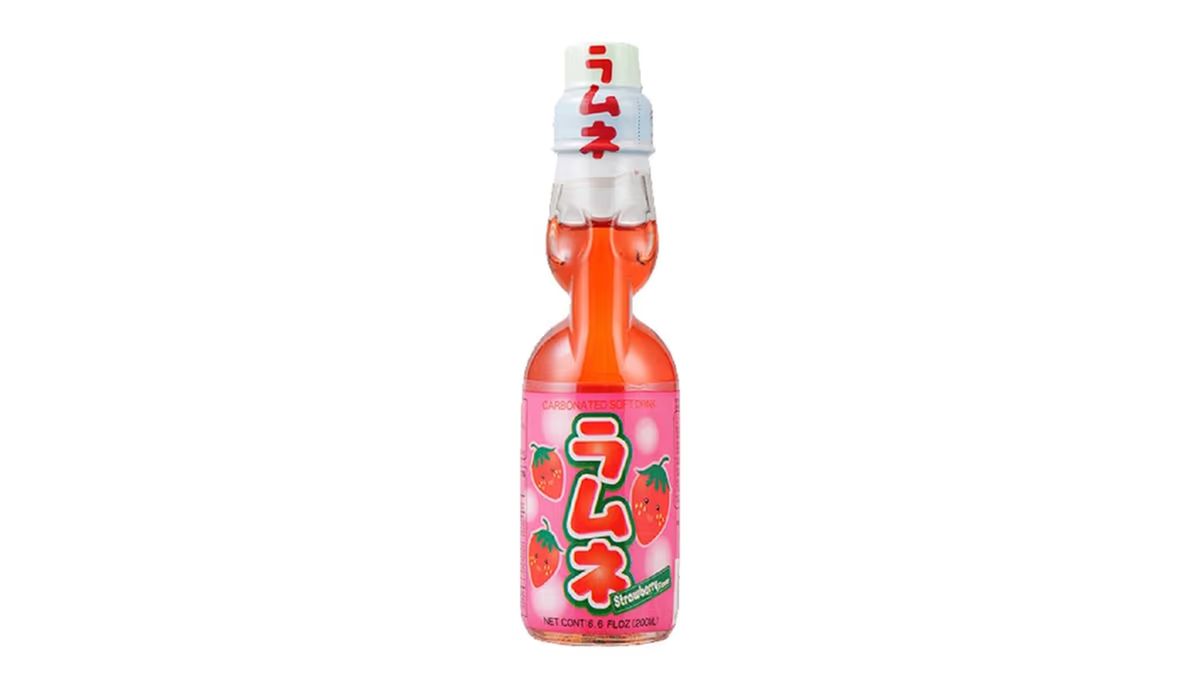 Hatakosen Ramune Strawberry Virvoitusjuoma 0,2L