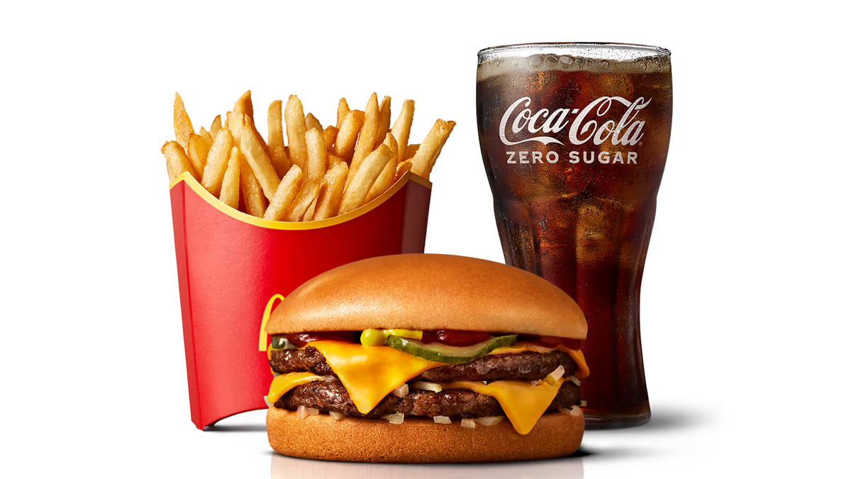 Double Cheeseburger Meal