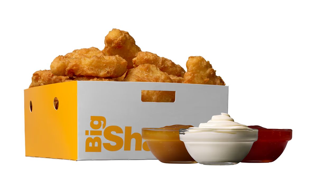 Chicken McNuggets® 20 pcs + 3 dips