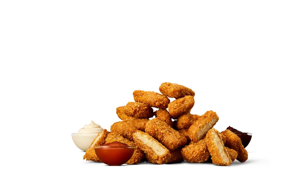 Veggie Nuggets 20 pcs + 3 Dips