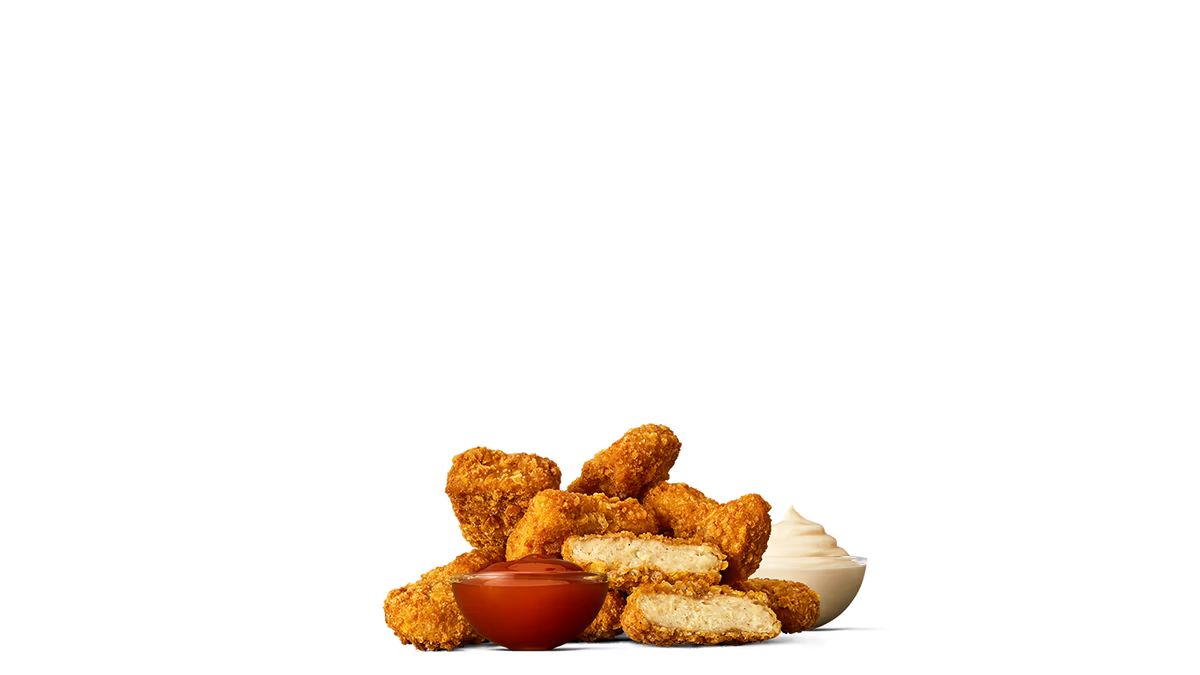 Veggie Nuggets 9 pcs + 2 Dips