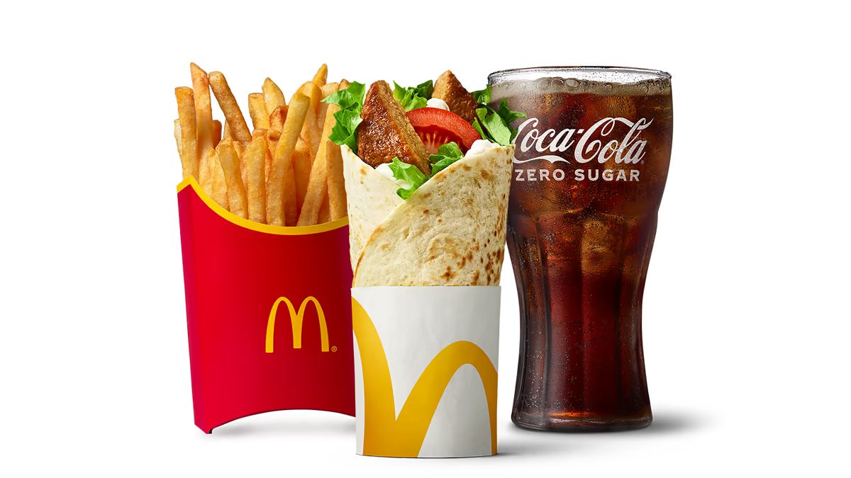 McWrap Classic Veggie Meal